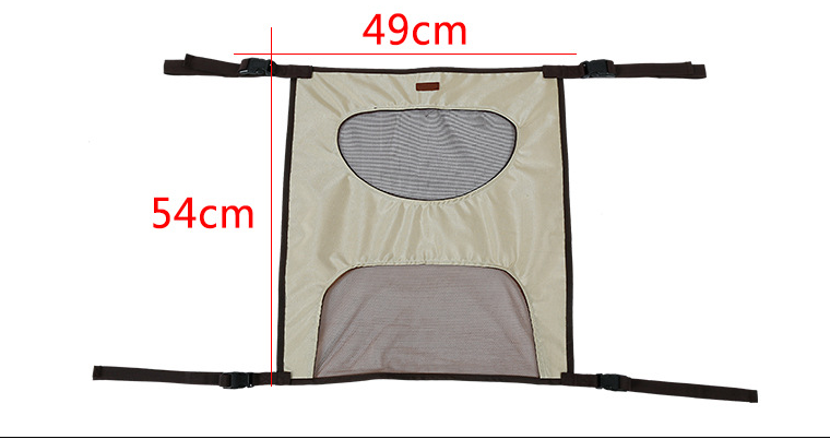 Pet car fence car rear seat screen anti-dog harassment explosion safety barrier