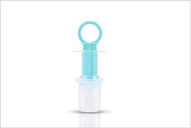 Baby syringe medicine feeder infant pacifier type medicine feeder