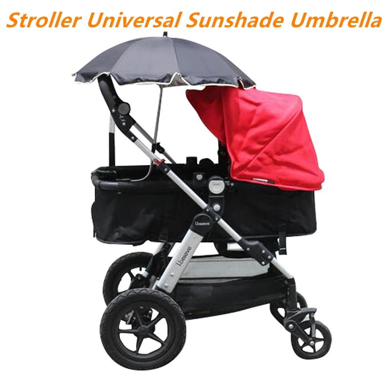 360 Degrees Pram Umbrellas Cart Accessories Adjustable Stroller Umbrella - EasyCartHub