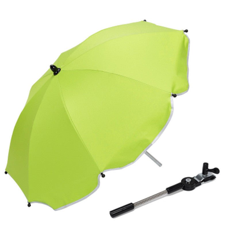 360 Degrees Pram Umbrellas Cart Accessories Adjustable Stroller Umbrella - EasyCartHub