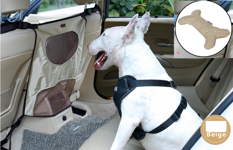 Pet car fence car rear seat screen anti-dog harassment explosion safety barrier