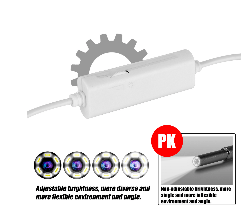 3.9mm 3 in 1 visual earspoon endoscope camera Ear cleaner - EasyCartHub