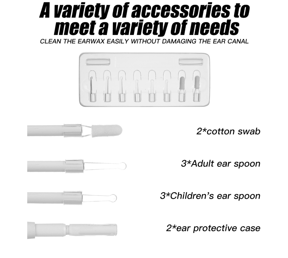 3.9mm 3 in 1 visual earspoon endoscope camera Ear cleaner - EasyCartHub