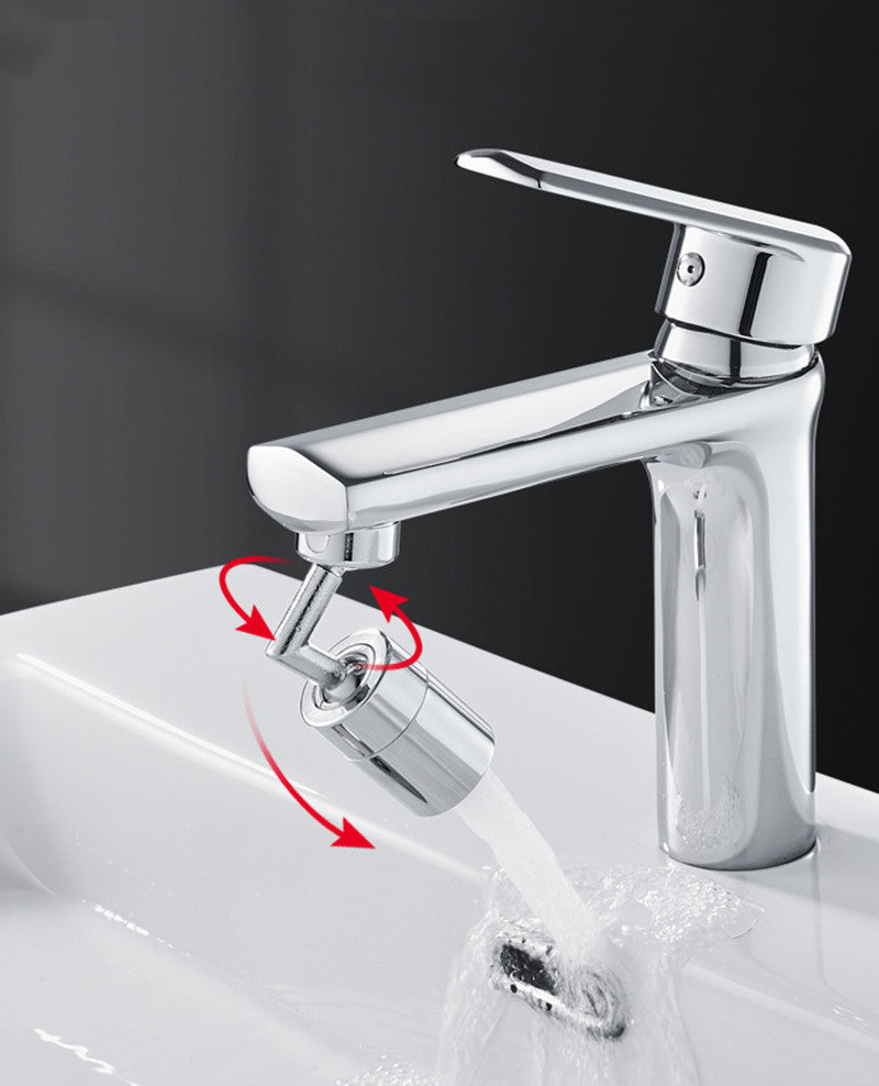 Rotatable Faucet Splash Proof Head Wash Extension Foamer