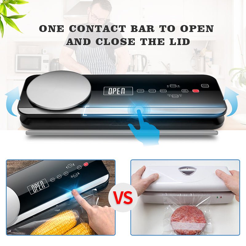 Automatic Vacuum Sealer, Vacuum Packing Machine, Packaging For Kitchen - EasyCartHub